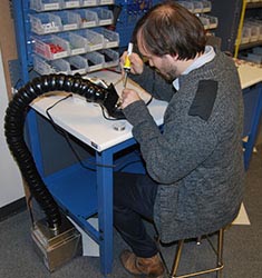 Extractor antiestático