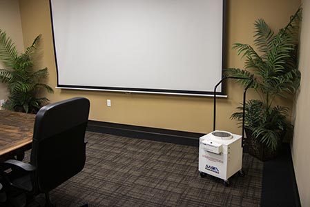 Purificador de aire comercial UV