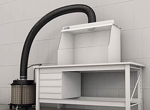 Extractor de humos portátil