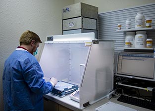 Campana de contención de polvo de alta eficiencia