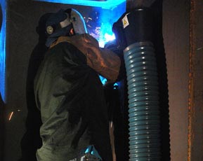 Extractor de humos portátil