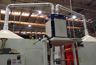 Extractor de humos industrial