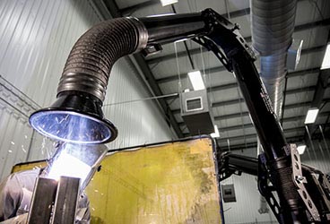 Extractor de humos industrial