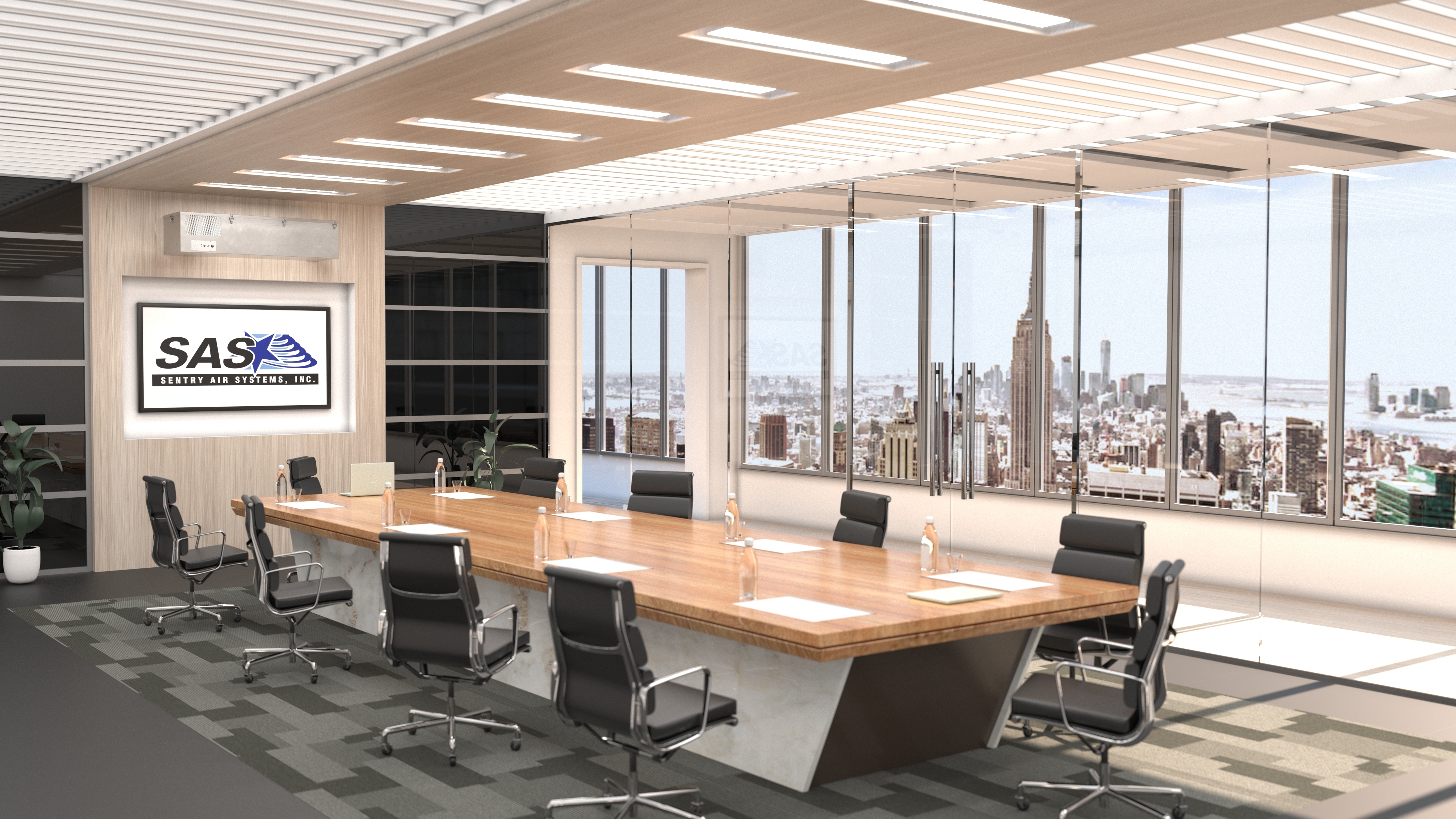 Purificador de aire comercial UV