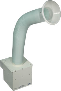 Extractor de humo para pared