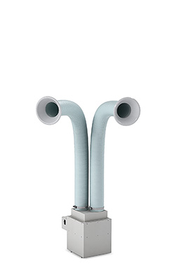 Extractor de humos para varios operarios