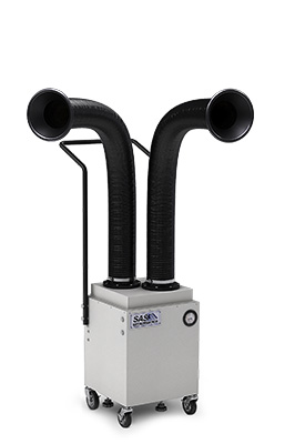 Extractor de humos para varios operarios